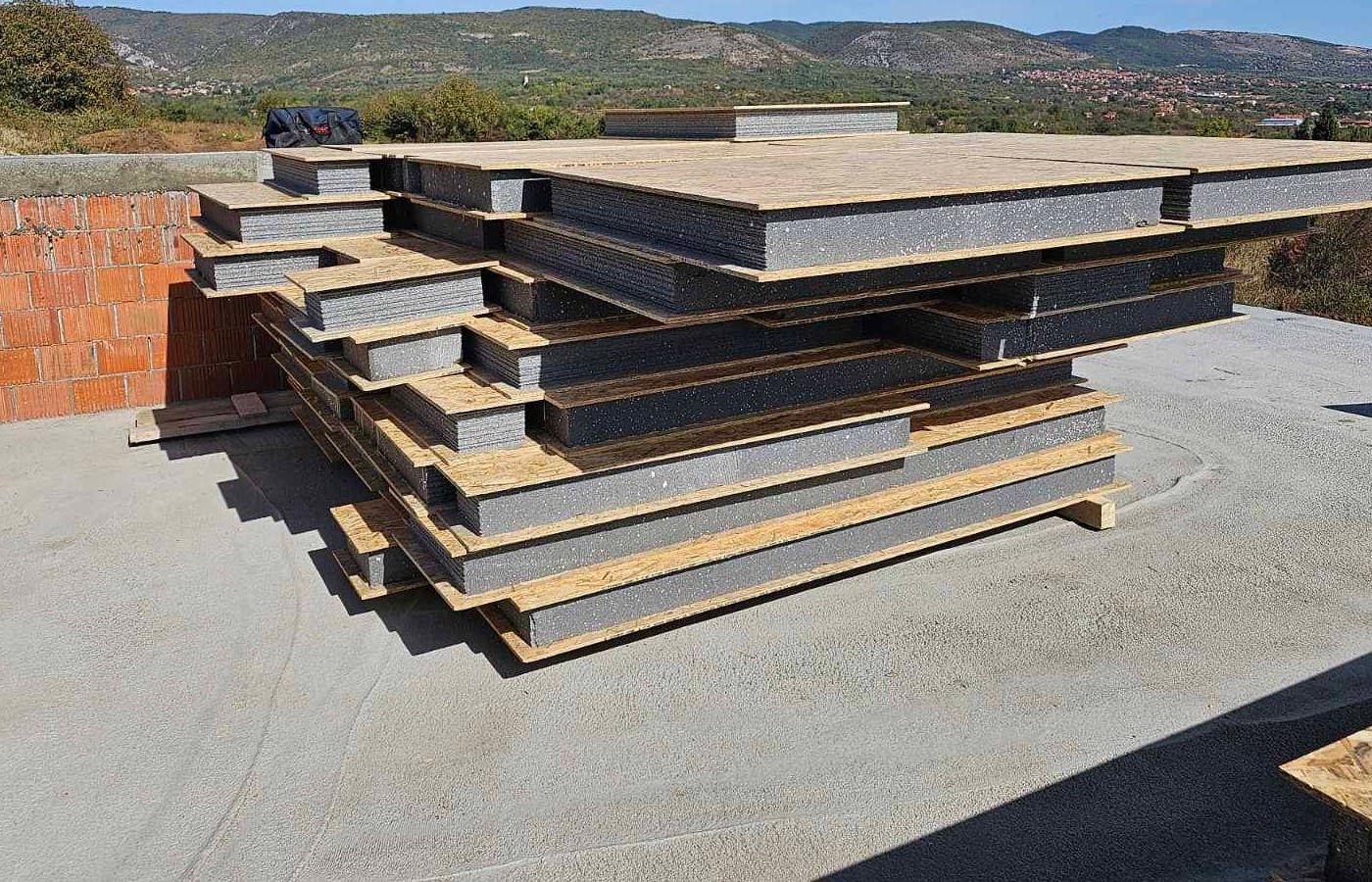 3. Predfabrikovani paneli spremni za montažu